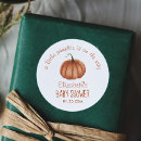 Search for little pumpkin baby shower stickers Fall