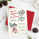 Search for whimsical christmas invitations Handwritten