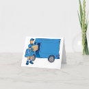 Search for messengers cards Delivery man