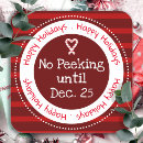Search for christmas no peeking stickers Santa