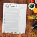 Search for meal plan notepads Groceries