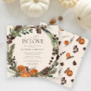 Search for falling in love bridal shower invitations Greenery