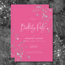 Search for white diamond birthday invitations Elegant