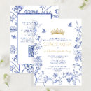 Search for royal blue butterfly invitations Gold