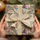 Search for 1950s christmas wrapping paper Midcentury