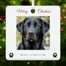 Search for black and white dog christmas tree decorations Simple