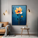 Search for unique floral posters Mother