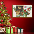 Search for vintage christmas posters Retro