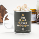 Search for mid century modern christmas mugs 1950s
