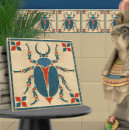 Search for egyptian tiles Scarab beetle