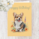 Search for cute corgi birthday cards Pet