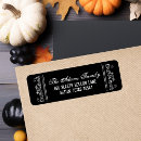 Search for grunged return address labels Halloween