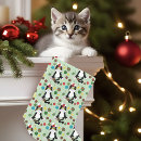 Search for black cat christmas stockings Green