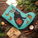 Search for skull christmas stockings Black