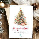 Search for logo christmas cards Watercolor