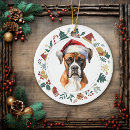 Search for boxer dog christmas tree decorations Animal