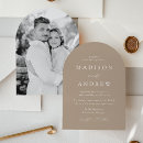 Search for taupe wedding invitations Minimalist