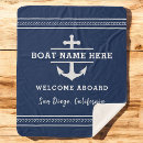Search for boat blankets Welcome aboard