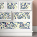 Search for blue toile tissue paper Vintage