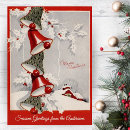 Search for retro bells christmas cards Snow