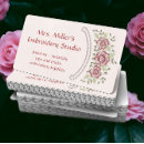 Search for embroidered business cards Embroidery