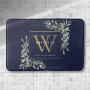 Search for navy blue gold bath mats Elegant