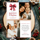 Search for red bow christmas cards Watercolor