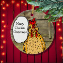 Search for chickens christmas tree decorations Humour