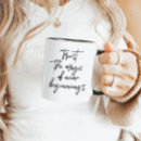 Search for new beginning mugs Typography