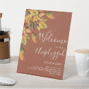 Search for rustic wedding tabletop signs Botanical