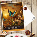 Search for vintage butterfly postcards Nature