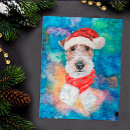 Search for fox terrier puzzles Watercolor