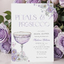 Search for purple bridal shower invitations Brunch and bubbly