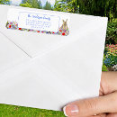 Search for cute easter bunny and eggs return address labels Modern