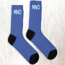 Search for monogrammed socks Typography