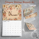 Search for watercolor calendars Feminine