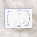 Search for de rsvp cards Blue toile de jouy