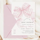 Search for pink baby shower invitations Modern