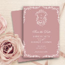 Search for pink save the dates Vintage