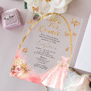 Search for spanish quinceanera invitations Gold foil