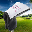 Search for pink golf head covers Monogrammed