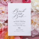 Search for elegant brunch bridal shower invitations Chic