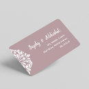 Search for pale pink return address labels Vintage