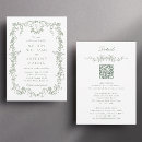 Search for french wedding invitations Toile de jouy