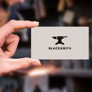 Search for blacksmith business cards Anvil