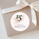Search for quince flowers stickers Quinceañera