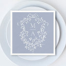 Search for dusty blue wedding napkins Victorian