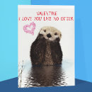 Search for otter valentines day cards Wife