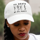 Search for goth hats Black and white