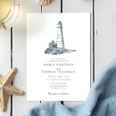 Search for lighthouse wedding invitations Sea